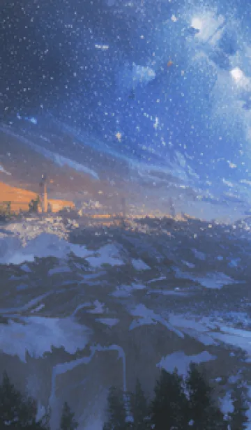 [LINE着せ替え] 秋の夜空#KaC19。の画像1