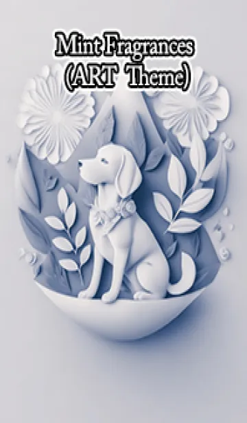 [LINE着せ替え] Mint Fragrance ART Theme15の画像1