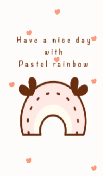 [LINE着せ替え] Pastel rainbow theme 16 :)の画像1