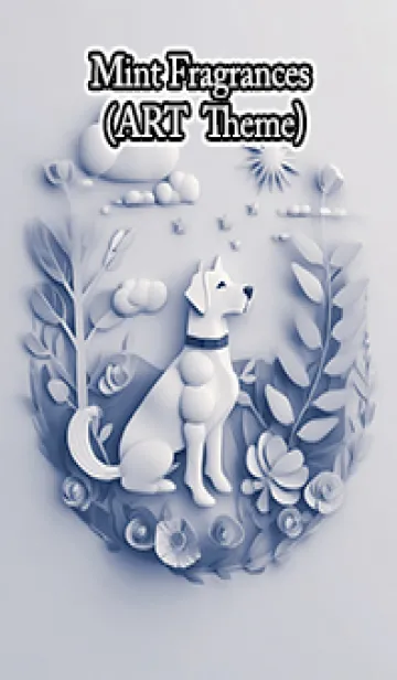 [LINE着せ替え] Mint Fragrance ART Theme16の画像1