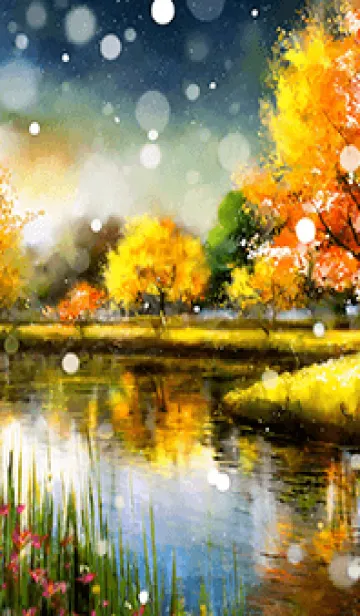 [LINE着せ替え] 優美な秋の風景の着せかえ(Autumn-211)の画像1