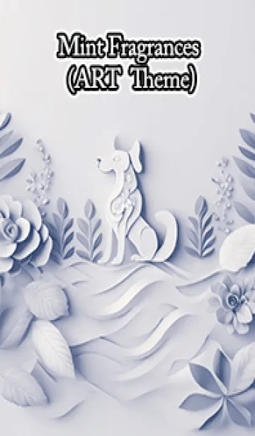 [LINE着せ替え] Mint Fragrance ART Theme17の画像1