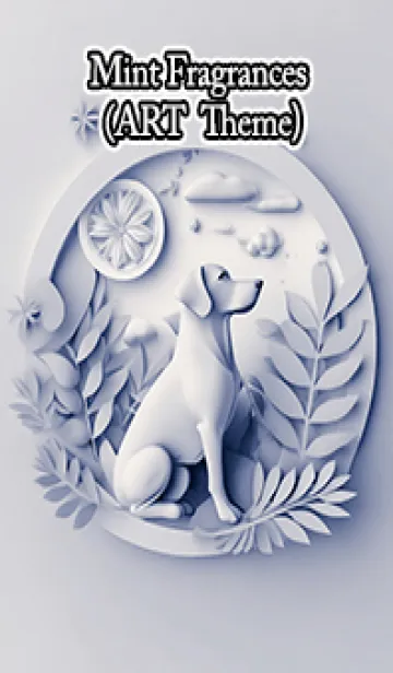 [LINE着せ替え] Mint Fragrance ART Theme18の画像1