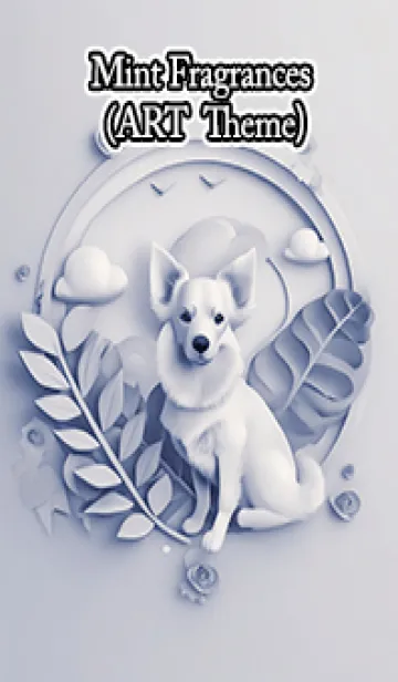 [LINE着せ替え] Mint Fragrance ART Theme19の画像1