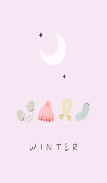 [LINE着せ替え] pinkpurple♡WINTER11_1の画像1