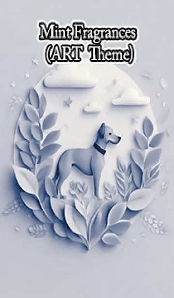 [LINE着せ替え] Mint Fragrance ART Theme20の画像1