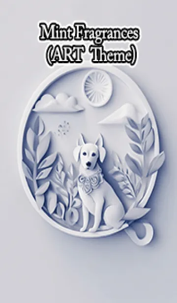 [LINE着せ替え] Mint Fragrance ART Theme22の画像1