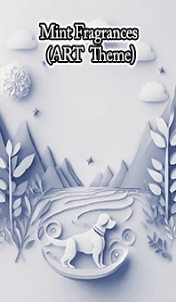 Mint Fragrance ART Theme23の着せ替えメイン画像
