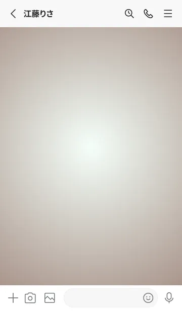 [LINE着せ替え] ミントクリーム●くすみブラウン.TKCの画像2