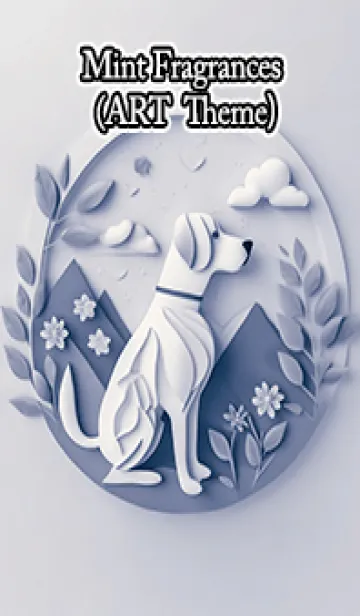 [LINE着せ替え] Mint Fragrance ART Theme24の画像1