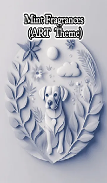 [LINE着せ替え] Mint Fragrance ART Theme26の画像1