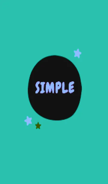 [LINE着せ替え] シンプル カラー スター 150の画像1