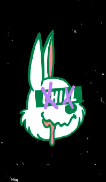 [LINE着せ替え] チル ラビット 100の画像1