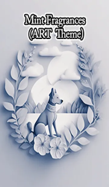 [LINE着せ替え] Mint Fragrance ART Theme27の画像1