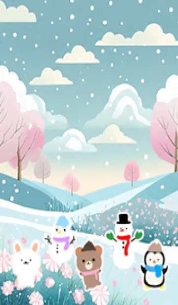 [LINE着せ替え] 可愛い北欧風着せかえ(Winter-48)の画像1