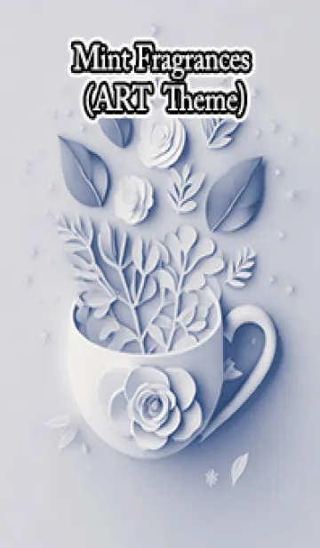 [LINE着せ替え] Mint Fragrance ART Theme30の画像1