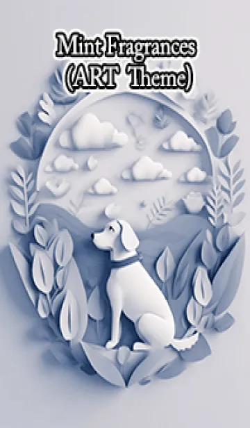 [LINE着せ替え] Mint Fragrance ART Theme31の画像1