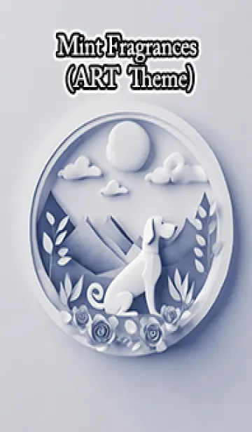 [LINE着せ替え] Mint Fragrance ART Theme32の画像1