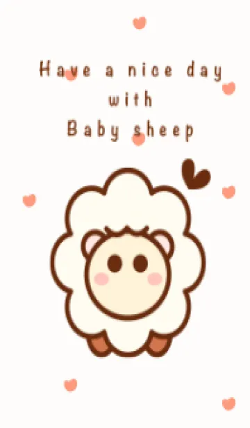 [LINE着せ替え] My baby sheep 17の画像1