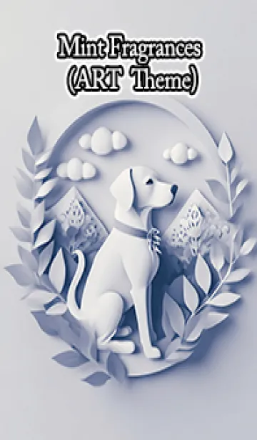 [LINE着せ替え] Mint Fragrance ART Theme36の画像1
