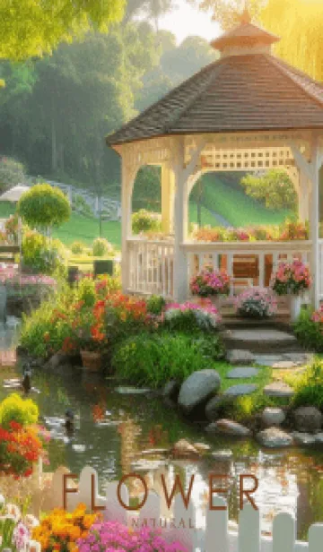 [LINE着せ替え] FLOWER GARDEN -Beautiful-10の画像1