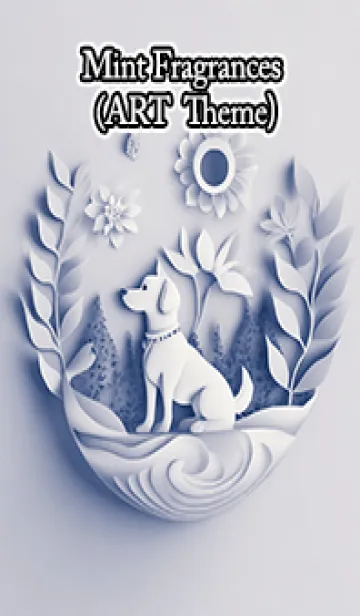 [LINE着せ替え] Mint Fragrance ART Theme38の画像1