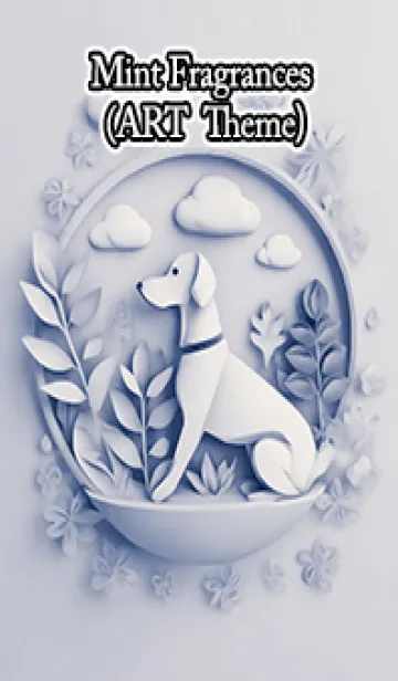[LINE着せ替え] Mint Fragrance ART Theme39の画像1