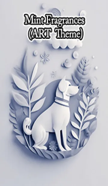 [LINE着せ替え] Mint Fragrance ART Theme40の画像1