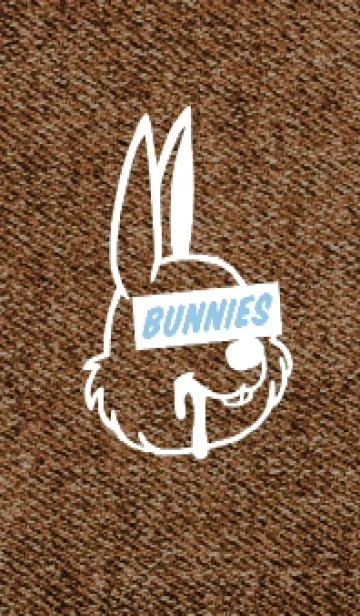 [LINE着せ替え] カラー デニム バニー 92の画像1