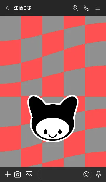 [LINE着せ替え] ネコカブリ 87の画像2