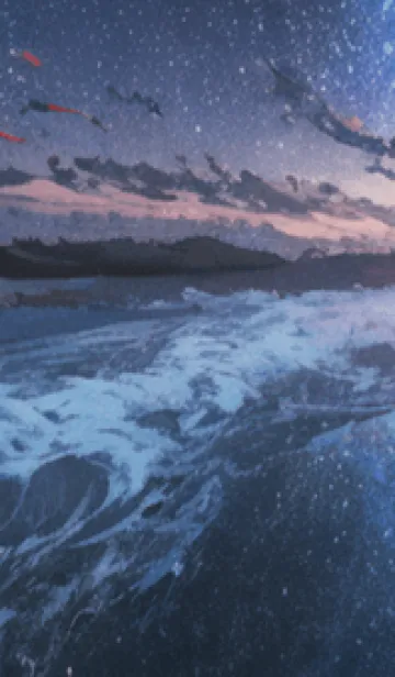 [LINE着せ替え] 秋の夜空#KaE316。の画像1