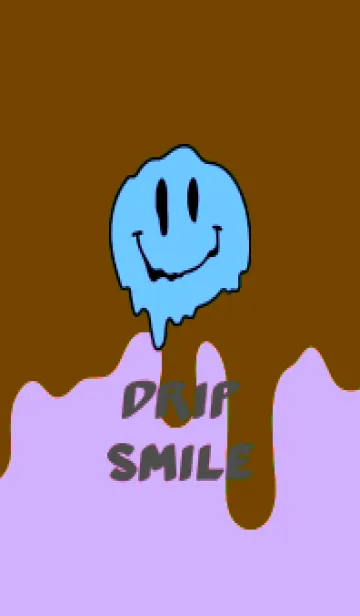 [LINE着せ替え] ドリップ スマイル .35の画像1