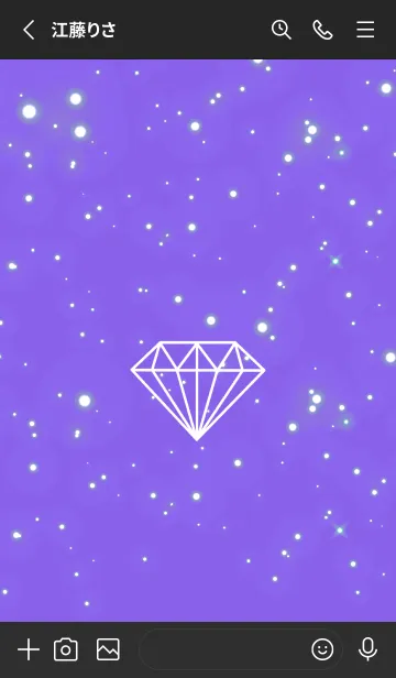 [LINE着せ替え] シャイン ダイヤモンド 40の画像2