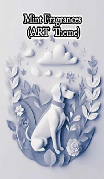 [LINE着せ替え] Mint Fragrance ART Theme41の画像1