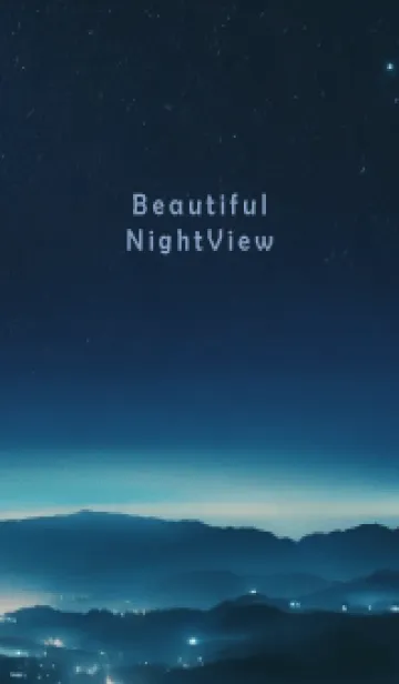 Beautiful Night View-STAR 9の着せ替えメイン画像
