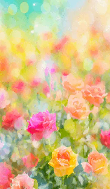 [LINE着せ替え] 薔薇(バラ)の花の着せかえ(R59)の画像1