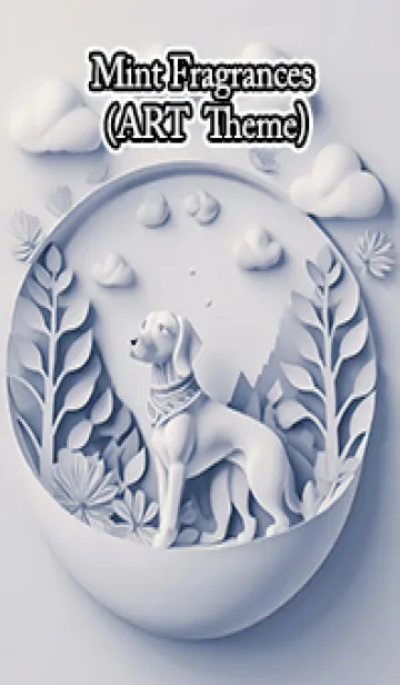 [LINE着せ替え] Mint Fragrance ART Theme43の画像1