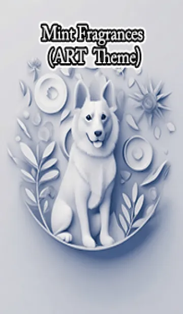 [LINE着せ替え] Mint Fragrance ART Theme44の画像1