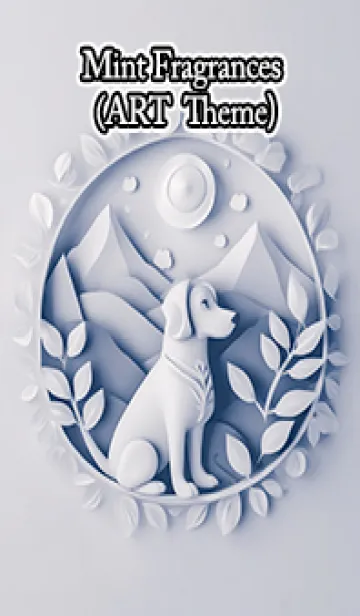 [LINE着せ替え] Mint Fragrance ART Theme45の画像1
