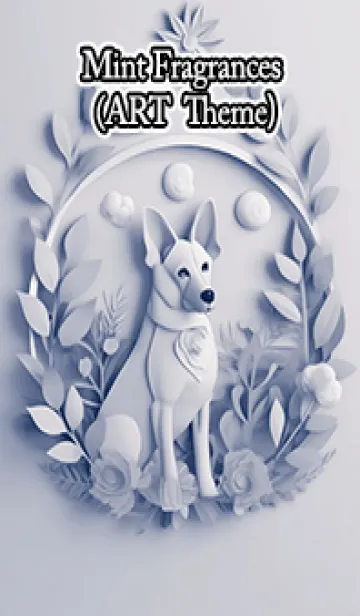 [LINE着せ替え] Mint Fragrance ART Theme46の画像1