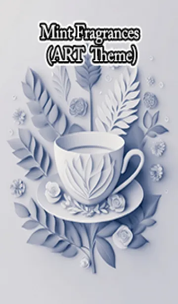 [LINE着せ替え] Mint Fragrance ART Theme49の画像1