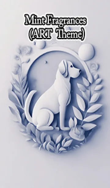 [LINE着せ替え] Mint Fragrance ART Theme50の画像1