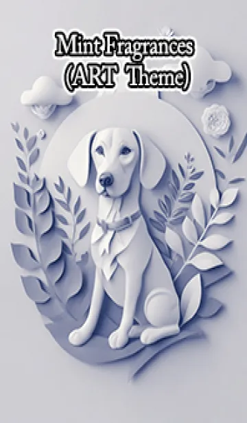 [LINE着せ替え] Mint Fragrance ART Theme52の画像1