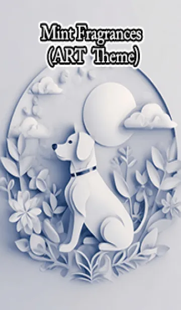 [LINE着せ替え] Mint Fragrance ART Theme55の画像1