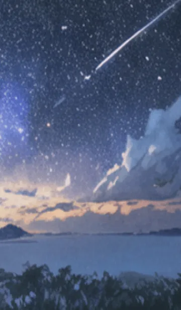 [LINE着せ替え] 秋の夜空#KaE34。の画像1