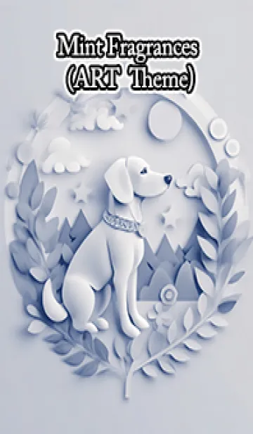 [LINE着せ替え] Mint Fragrance ART Theme58の画像1