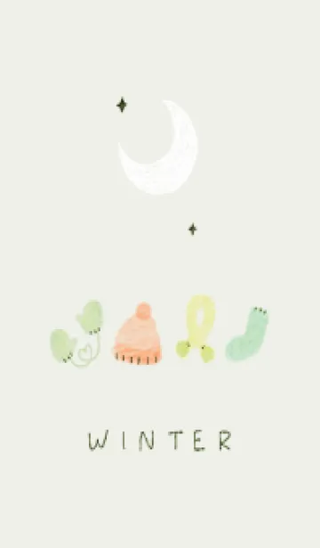 [LINE着せ替え] green♡WINTER07_1の画像1