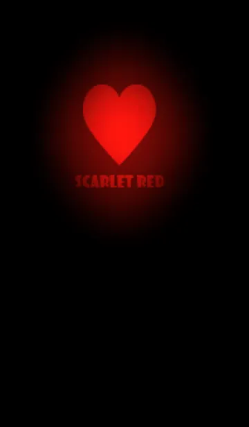 [LINE着せ替え] Scarlet Red Light Theme V5 (JP)の画像1