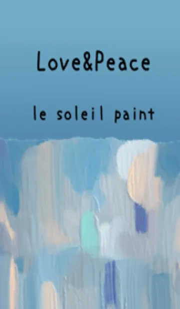 [LINE着せ替え] 油絵アート【le soleil paint 628】の画像1