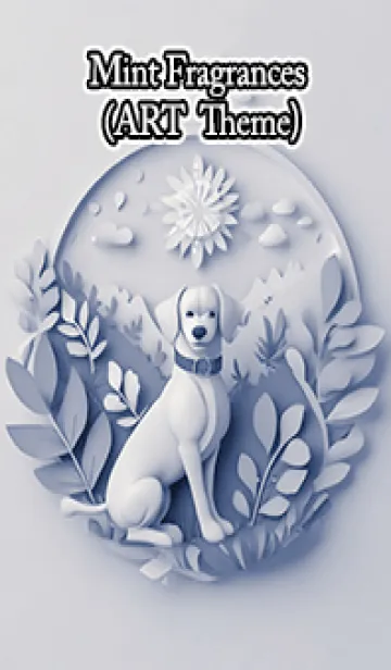 [LINE着せ替え] Mint Fragrance ART Theme60の画像1